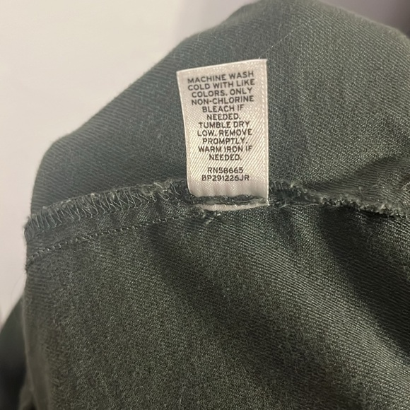 Frenchi cropped long sleeve light jacket/top sz L - Picture 9 of 11